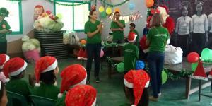 Our Compassionated volunteers are happy on Christmas